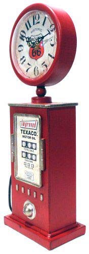 Relogio Bomba De Gasolina Vintage Route 66 Texaco Fyx-910