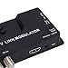 VBESTLIFE RF Modulator, VHF UHF TV Link Modulator AV to RF Converter, HDMI 1.4, Support NTSC and PAL TV, Plug and Play