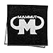 Produktbild Mammut Nutrition Sporthandtuch für Fitnessstudio, Yoga, Reisen, Freizeit 50x100 cm schwarz aus Baumwolle