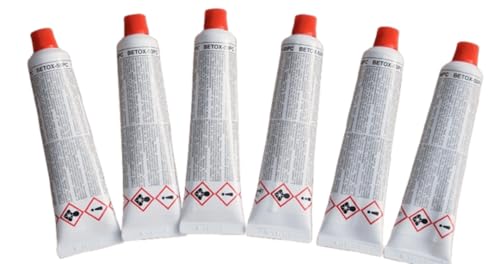 6 Stück BPO Universal-Härter a 50g=300g f. 2K-Spachtel u.ä, herstellerübergreifend nutzbar, Härter Paste a 50g=300g rot (kurze Verarbeitungszeit 4 Min.) 6 Stück BPO Universal-Härter a 50g=300g f. 2K-Spachtel u.ä, herstellerübergreifend nutzbar, Härter Paste a 50g=300g rot (kurze Verarbeitungszeit 4 Min.)