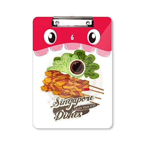 Porte-bloc Singapour A4 rigide anti-gondolage pour ecrire debout sans table