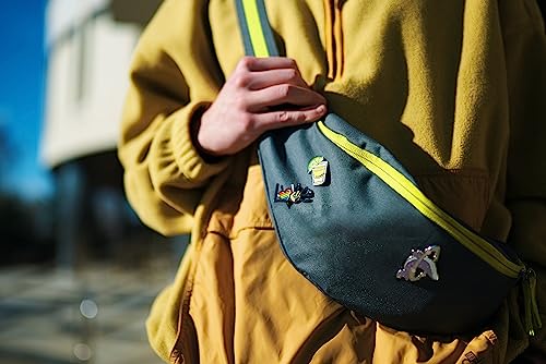 Image of Axex Cute Enamel Pins for Backpacks, Bags & Jackets - Aesthetic & Funny Decorative Pins for Lanyards, Hats & More