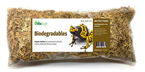 The Bio Dude New Zealand Sphagnum Terrarium Moss, for Reptiles, Frogs, Orchids. AAA Grade