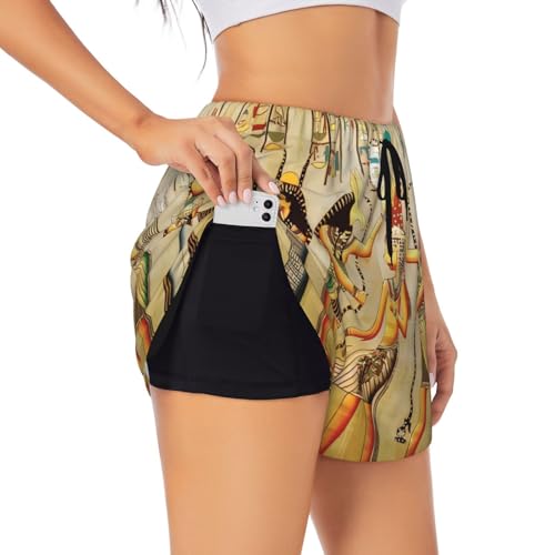 Short de course à pied double couche pour vos séances de sport quotidiennes