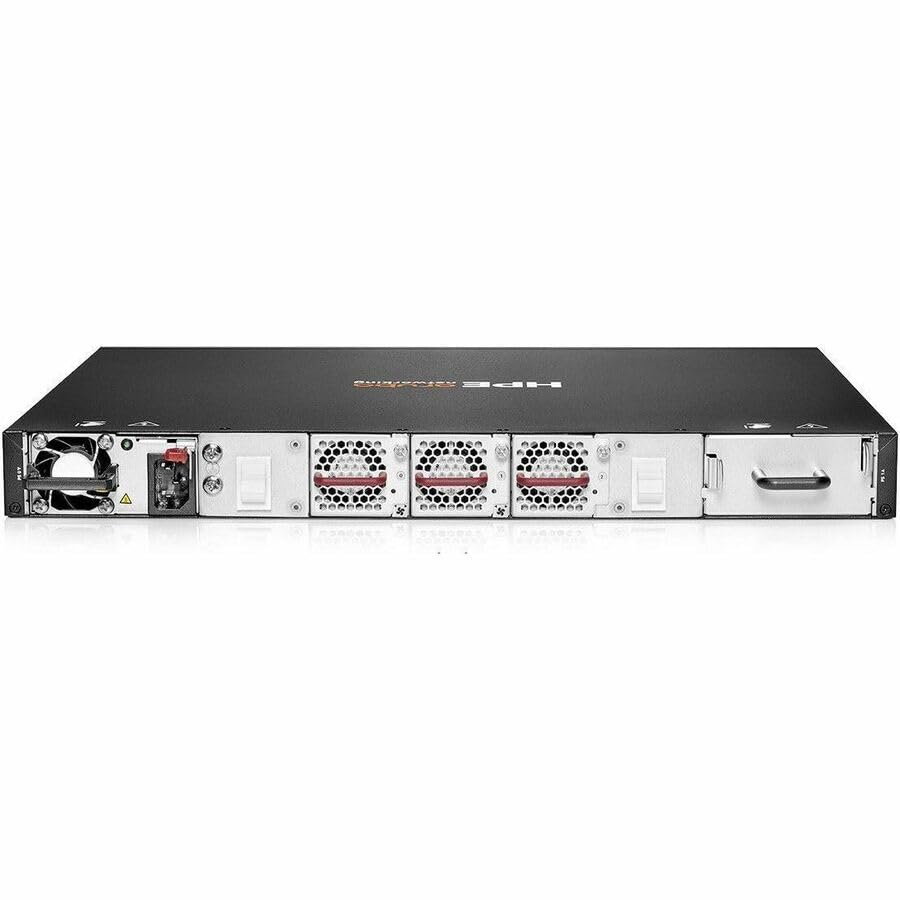 Image of HPE 9114 Router - 4 Ports - 4 RJ-45 Port(s) - Management Port - 8 SFP+ Slots, SFP (mini-GBIC) Slots - 10 Gigabit Ethernet - 1U - Rack-mountable - 1 Year