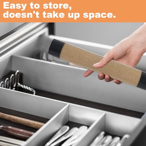 Silicone Baking Mat,Silicone Mat,2 Pack Reusable Non-Stick Baking Mat,Food Safe Silicone Mats for Baking, Oven Baking Sheet for Making Cookies, Macaroons, Bread,(11.8\"L x 8.3\"W) - Thumbnail 5