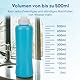 Po Dusche XL 500ml Intimdusche mit 13-Loch-Düse – Doppelt so viel Volumen wie vergleichbare Bidets – Sanfte Reinigung nach Geburt, bei Hämorrhoiden & unterwegs – Mit Beutel & Staubschutz