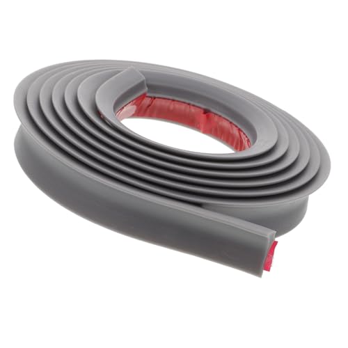 IWOWHERO Caulk Bathroom Tub Caulk Strip for Shower Sink Bath Sealing Gray Silicone Caulk Tool for Seams Sealing