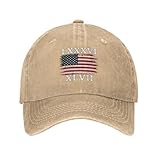 8647 Roman Numerals LXXXVI XLVII Hat 86 47 American Flag Hat Baseball Cap for Men Women Brown