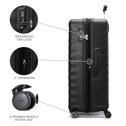 Amazon.com.br: Travelpro: Black Luggage