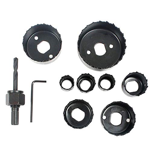 Brocas Juego de 10 Piezas para Madera y Metal 19-64mm