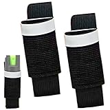 2Pcs Pepper Spray Hand Strap for Self Defence,Pepper Spray Pouch for Women Adjustable Reflective Keychain Holder,Fits Most Bear Spray, Personal Safety Device for Running Jogging Walking Night Safety