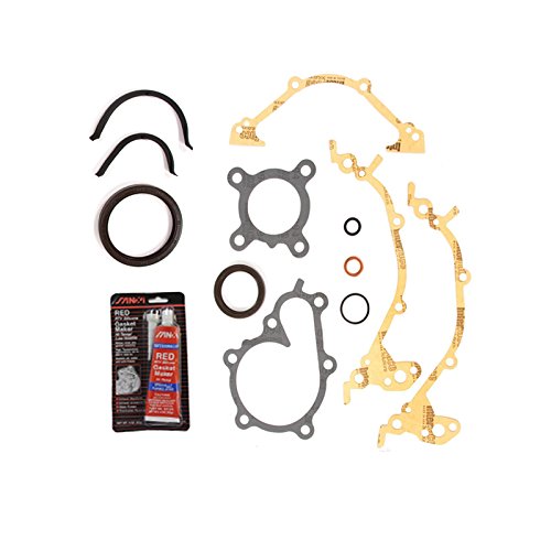DETOTI Oil Pan Gasket Set For 1990-1997 Nissan 300ZX Infiniti J30 3.0L V6 DOHC Engine Code VG30DE VG30DETT