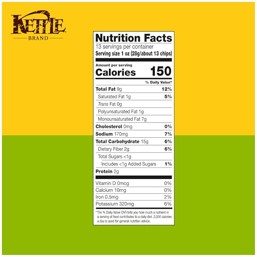 Image of Kettle Brand Potato Chips, Jalapeno Kettle Chips, Party Size, 13 Oz
