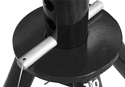 Image of Torin 10 Ton (20,000 lb) Capacity Heavy Duty Steel Jack Stands, Low Profile, 2 Pack, T80070 , Black