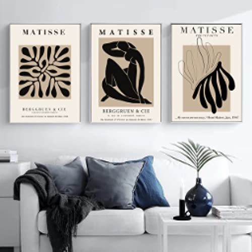 Peinture abstraite Henri Matisse impression sur toile haut de gamme 30x45cm