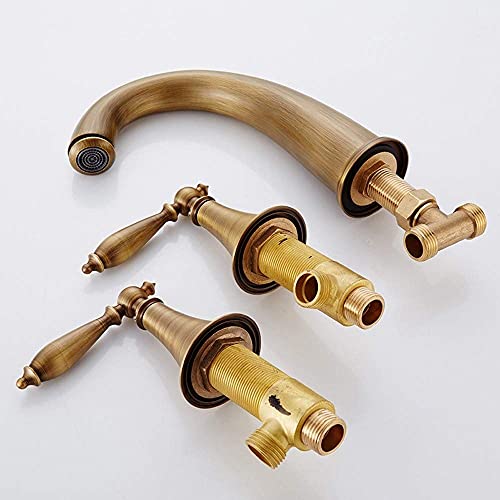 Robinet de Salle de Bain en Bronze style bain de château - 6