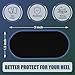 Premium Tape(30 Pack), Pre-Cut Heel Tape, Prevention Feet Tape for Athlethic, Sports | 3 in x 1.5 in, Black Tape Strip