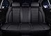 Produktbild PU-Autositzbezug Sitzschoner Bezüge Für Jetta Für Golf 7 Für Tiguan Für Golf 4 5 6 Autoinnenausstattung (Color : Rear-Seats, Größe : 4)