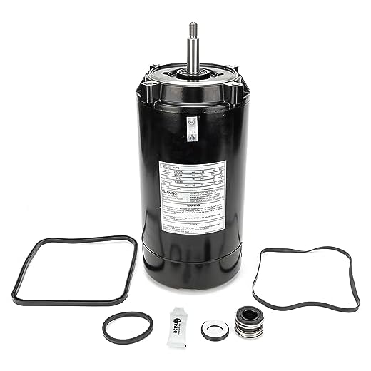 Xiaoyudou UST1152 C-Face 1-1/2 HP Pool Pump Motor and Seal Replacement Kit Fit For Hayward Max Flow, Super Pump, Super II, Northstar & Jacuzzi Magnum pumps