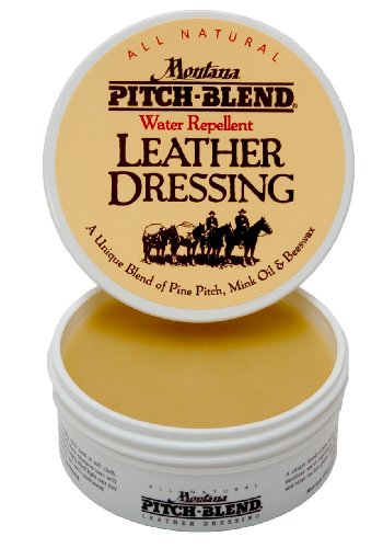 Montana Pitch-Blend All Natural Leather Dressing 4oz Jar