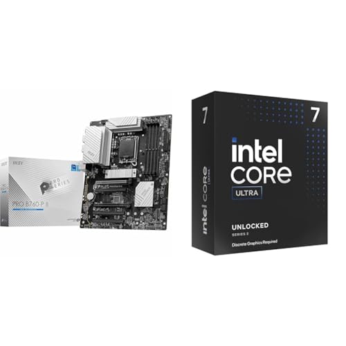 PRO B760-P II Scheda Madre + Intel Core Ultra 7 265KF processore desktop 20 cores