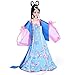 Uteruik Ropa de vestir de muñeca antigua china para 12 articulaciones muñeca de hadas oriental juguete decoración para niñas regalo de cumpleaños (#D)