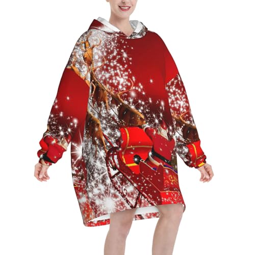 Couverture à capuche EdWal en flanelle de qualité supérieure et peluche
