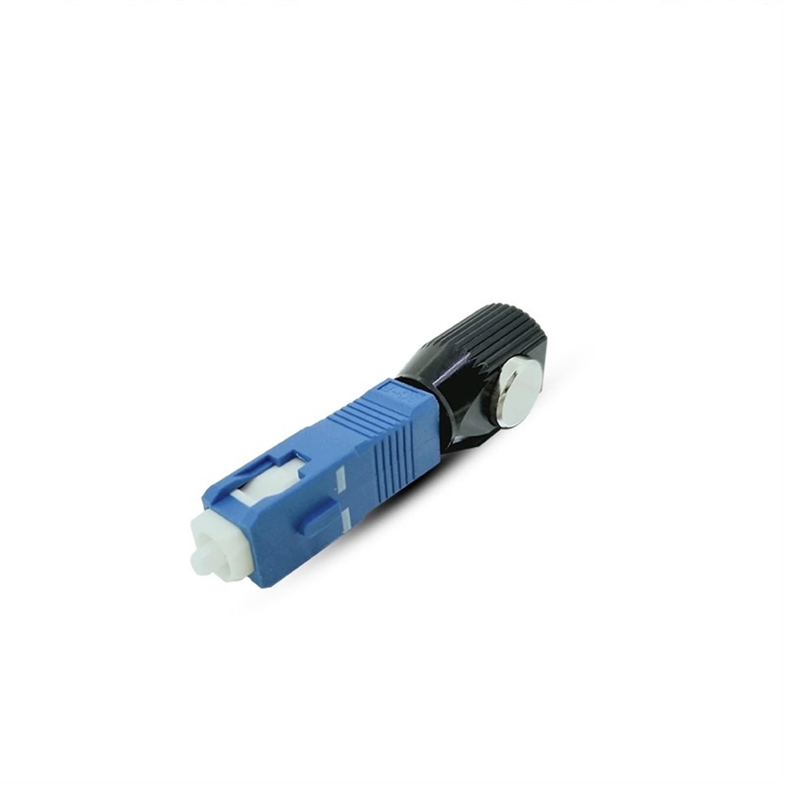 Adaptateur de Fibre Nue SC, 5 pièces, Bride de coupleur de Fibre Optique 126um 130um 150um 200um 250um 300um 400um 440um 600um(Silver 126um)
