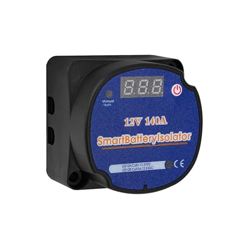 Isolateur de batterie intelligent contre les pannes électriques en camping-car et bateau 12V