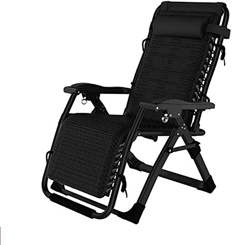 Xzgden Lightweight Folding Reclining Chairs Metal Chairs Home Patio Garden Beach Sun Loungers-6 (Color : 3) #TOP28