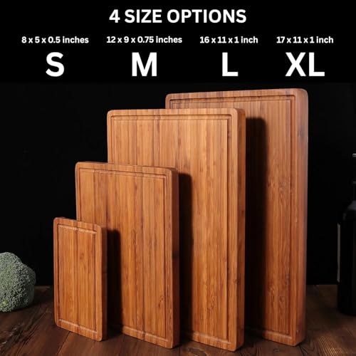 Tabla de cortar rectangular de bambú personalizada para papá miniatura 3