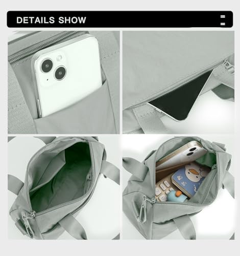 Mini Gym Bag for Women Small Sling Bag for Cute Travel Duffle Bags Workout Sport Crossbody Bag Personal Item Bags Green3