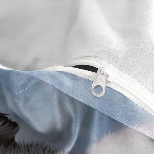 Housse de couette chiot 3D 140x200 cm avec sa taie d'oreiller - 8