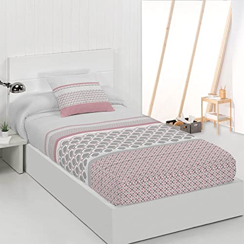 Lanovenanube Edredón Ajustable Haiti: Cama