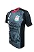 Icon Sports Men Compatible with Liverpool Officially Compatible with LiverpoolSoccer Poly Shirt Jersey -11 Large Black