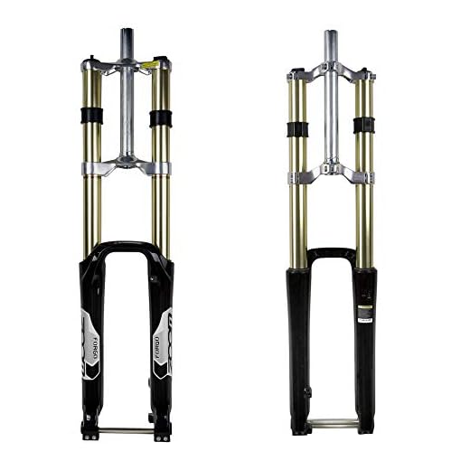 BOLANY Bicycle Fork 680DH DH Downhill Mountain Bike Fork Downhill Oil Brake 20mm Suspension Front Fork