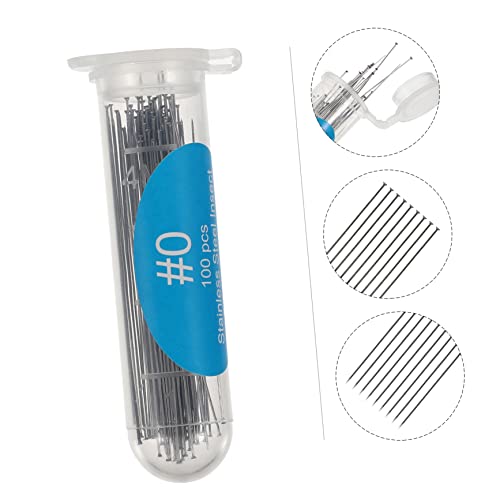 generic Agulha De 300 Peças Para Pinos De Plástico Rígido Inoxidável Coloridos Coletores De Entomolo