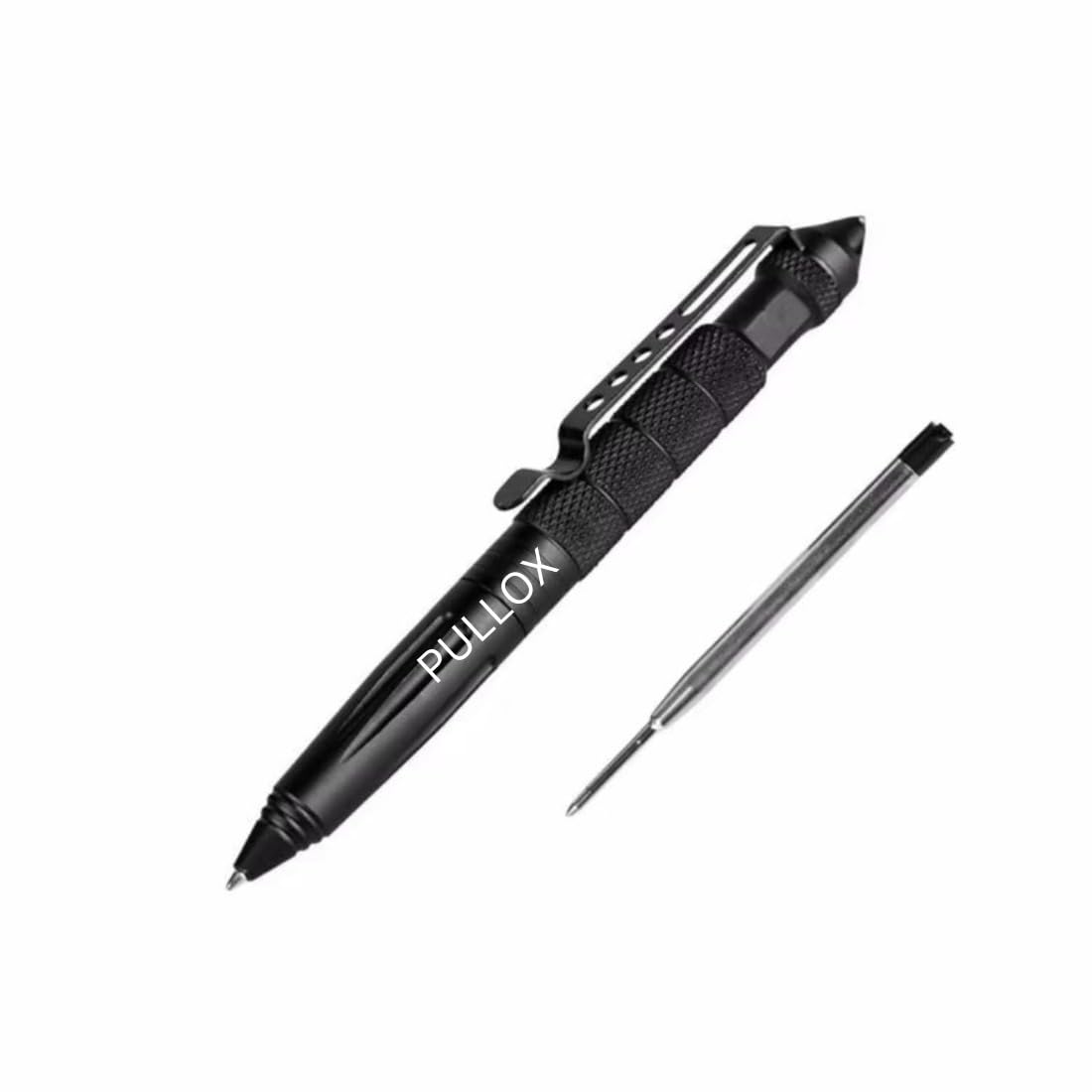 Pullox Professional Self Defense Tool, Tactical Emergency Glass Breaker - Tungsten Steel Writing Instrument
