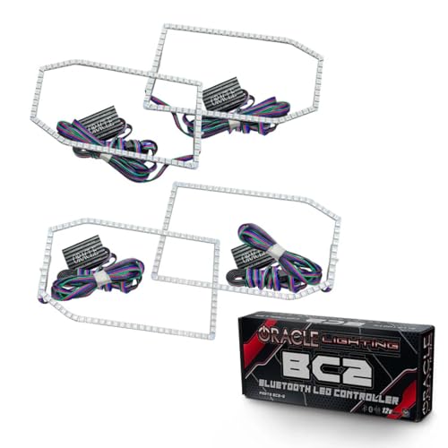 Oracle Lighting 2271-335: 2014-2015 Chevrolet Silverado Led Non Projector Headlight Halo Kit