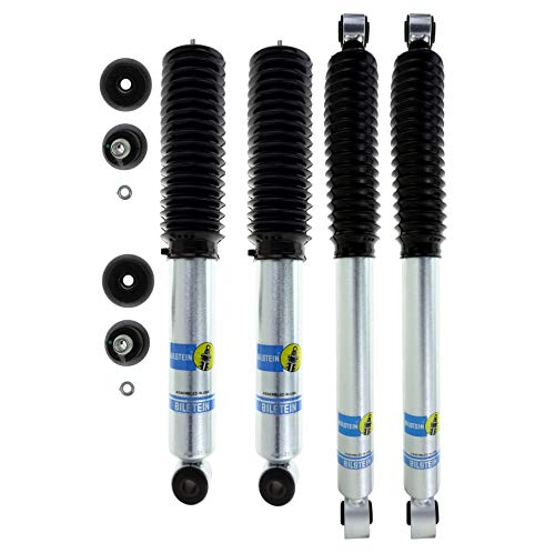 Bilstein B8 5100 Front & Rear Shocks Kit For Silverado Sierra 1500 2500 3500 HD Front Lifted Height: 0-2.5