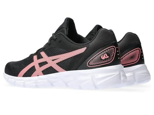 ASICS Women's Gel-Quantum Lyte II Sportstyle Shoes, 9, Black/Blazing Coral