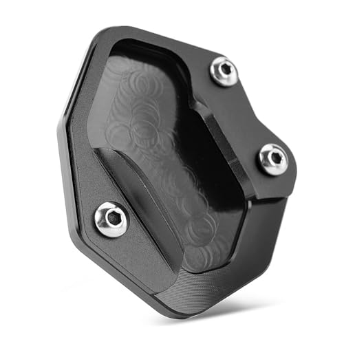 Prolongateur béquille moto Tiger 800 contre la chute sur sol meuble