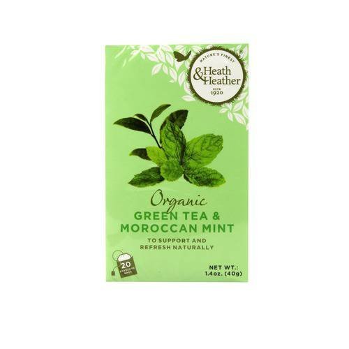 (Pack Of 2) - Organic Green Tea & Moroccan Mint | HEATH & HEATHER