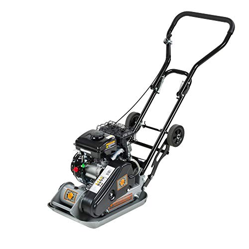 Dirty Hand Tools | 104950 | Vibratory Plate Compactor | 79CC 1,843 Lbs. Force | 19.5 x 12.6 Inch Plate Size