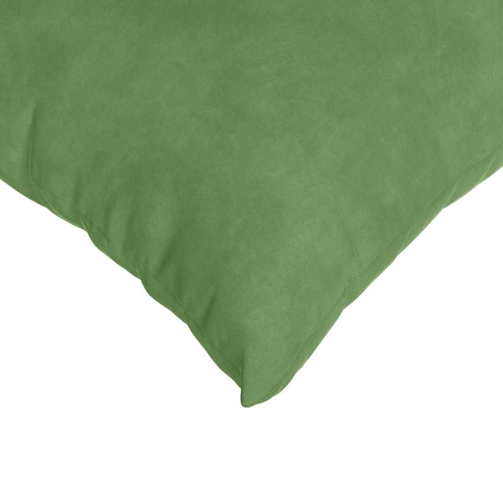Cojín de asiento de 70 x 50 cm, de pana verde claro, juego de 2 cojines para sofá extraíbles con cremallera, relleno de poliéster, diseño moderno para salón, dormitorio, oficina