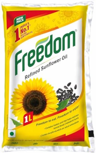 Freedom Refined Sunflower Oil, 1L