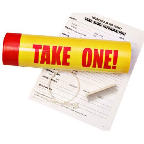 HY-KO PROD CO - Sign Tube,Take One, 3 x 12-In.