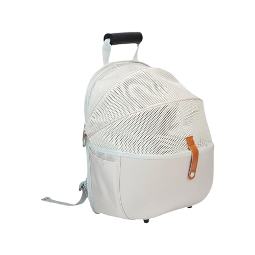 Walopola Mochila para gatos, transportador de cachorros para perros pequeños, acolchado suave, plegable, bolsa de transporte para cachorros, senderismo, camping, visitas al veterinario al aire libre