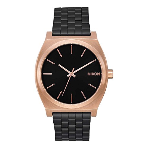 Nixon Herren-Armbanduhr Time Teller Analog Quarz Edelstahl A0452481-00